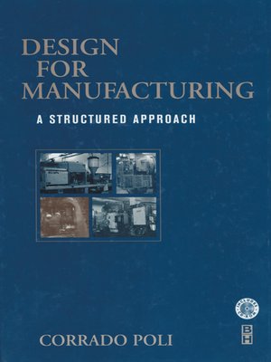 cover image of Design for Manufacturing